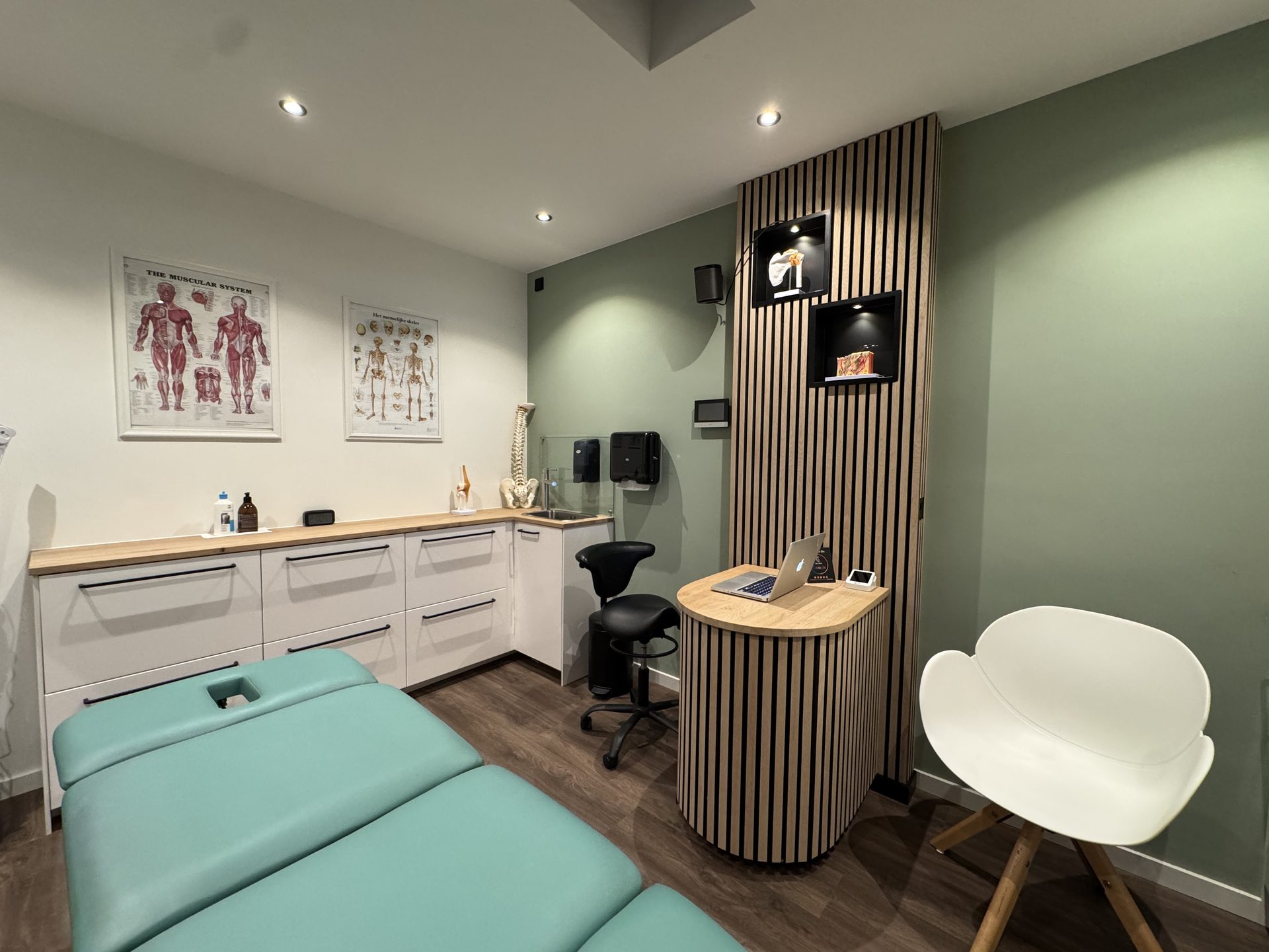 Behandelkamer van Fysiotherapie Dobbe in Almere Poort