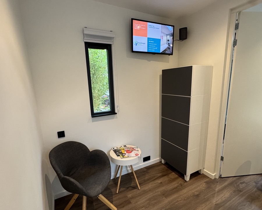 Wachtkamer van Fysiotherapie Dobbe in Almere Poort