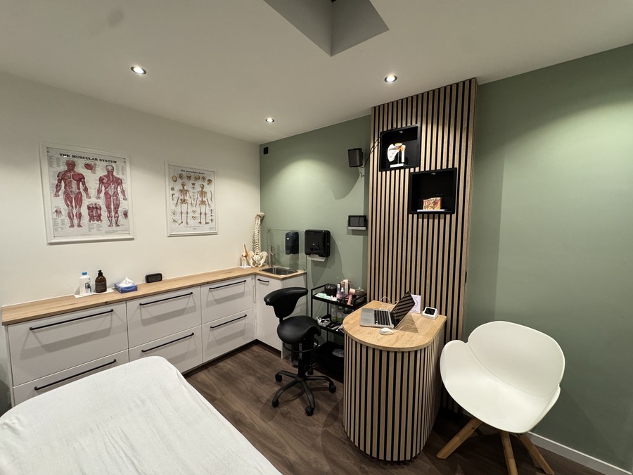 Behandelkamer van Fysiotherapie Dobbe in Almere Poort